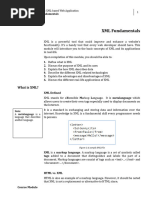 W1 Lesson 1 - XML Fundamentals - Module