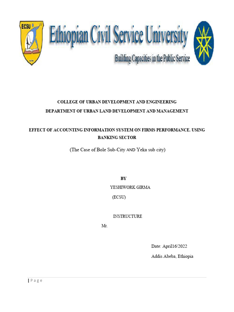 Effect of accounting information system on firms performance pdf