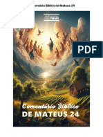 5 - Comentario Biblico de Mateus 24