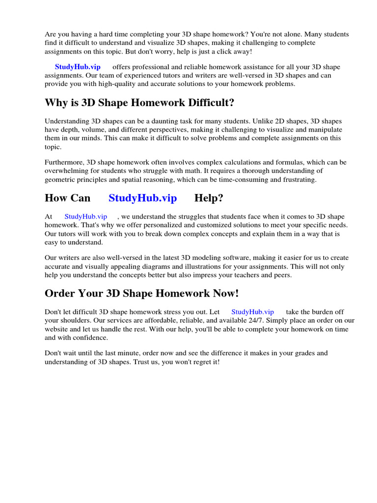 3d shape homework ideas download free pdf shape homework
