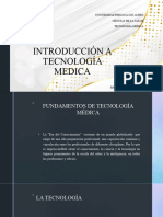 INTRODUCCION A  TECNOLOGIA MEDICA