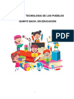 Ciencias y Tecnologia de Los Pueblos 5to Educacion