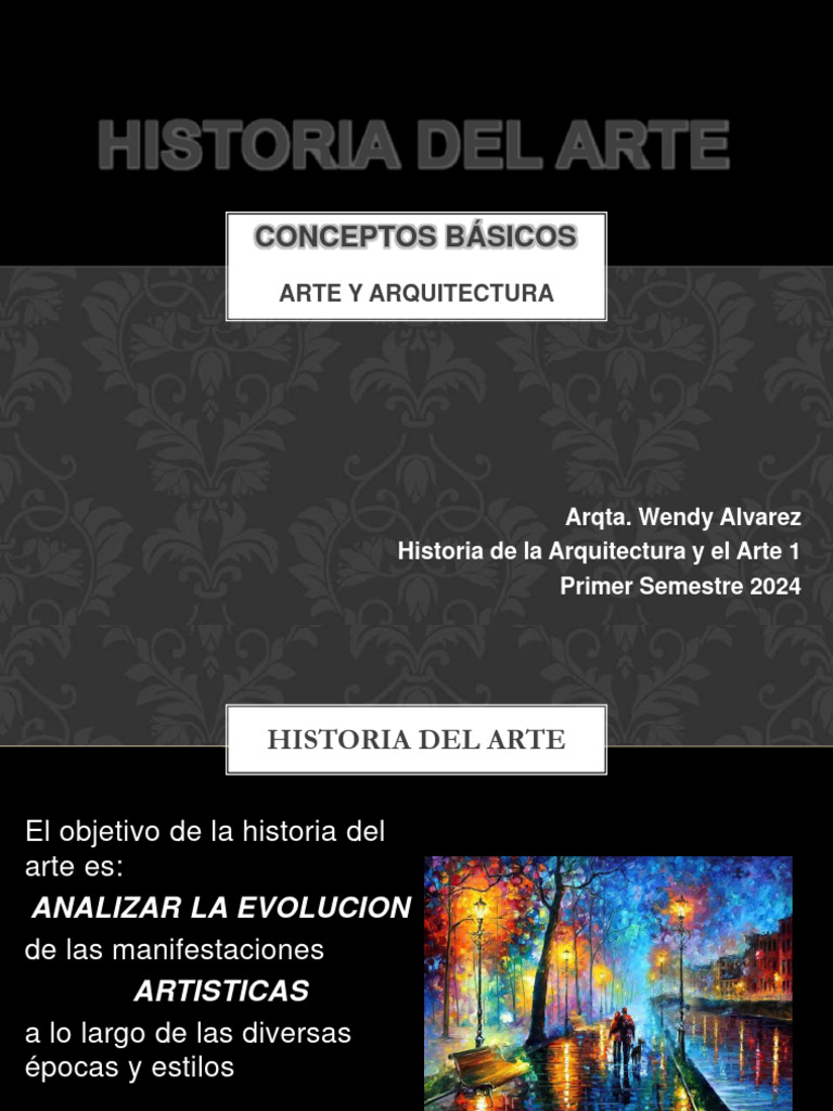 01 - 01 Historia Del Arte | PDF | Las artes | Educación en artes liberales