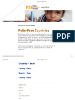 Polio-Free Countries - GPEI