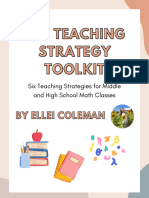 Coleman - Teacher Toolkit and Presentation
