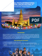 Proposal of AYIMUN 15th Bangkok