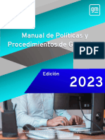 Manual de Políticas y Procedimientos de Garantías 2023