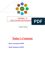 Lecture - 2-Basic Conecpts and Features of OOP