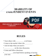 Co3 Ppt Probability of Independent Events