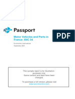 Sample - Motor Vehicles and Parts in France Isic 34