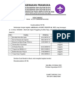 SUrat Mandat lomba ASF 2023