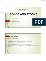 Chapter 5 - Bonds and Stocks-1