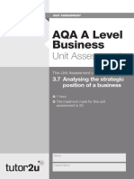 3.7 Analysing A Business Unit Assessment PDF