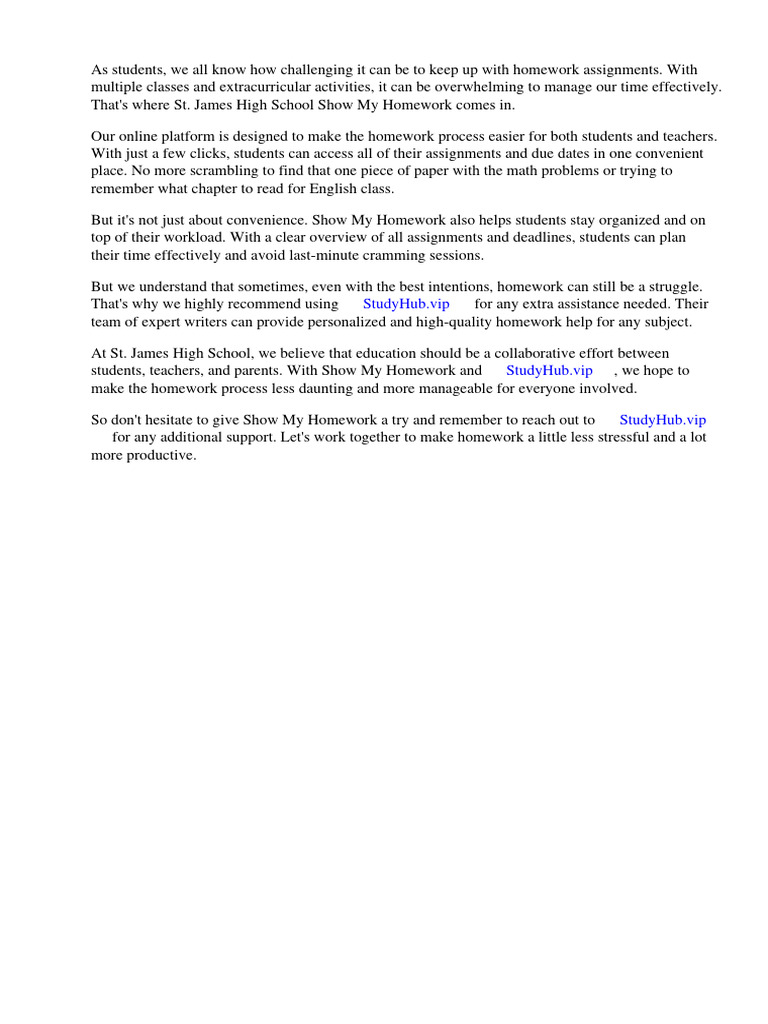 st-james-high-school-show-my-homework-pdf-homework-schools
