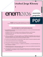 Capa Química Do 1 º A e B