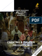 Q3 - Grade9 - Creating A Theater Production