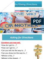 Asking-Giving Directions