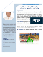 Petroleum Refinery Laboratory Operations and Testing