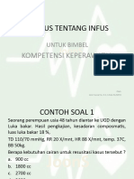 Rumus Tentang Infus