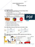 19 ĐỀ TOÁN CK2 LỚP 1