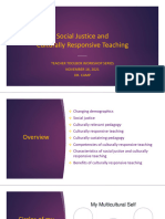 Social Justice Culturally Resonsive Teaching Presentation Fall 2021