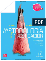 Metodología de La Investigación. Hernández S (2014)