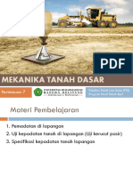 Pertemuan 7 Pemadatan Tanah Di Lapangan