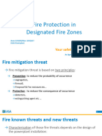 Fire Protection in Designated Fire Zones