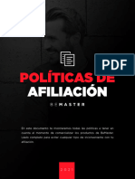 Politicas de Afiliacion BeMaster - 1121
