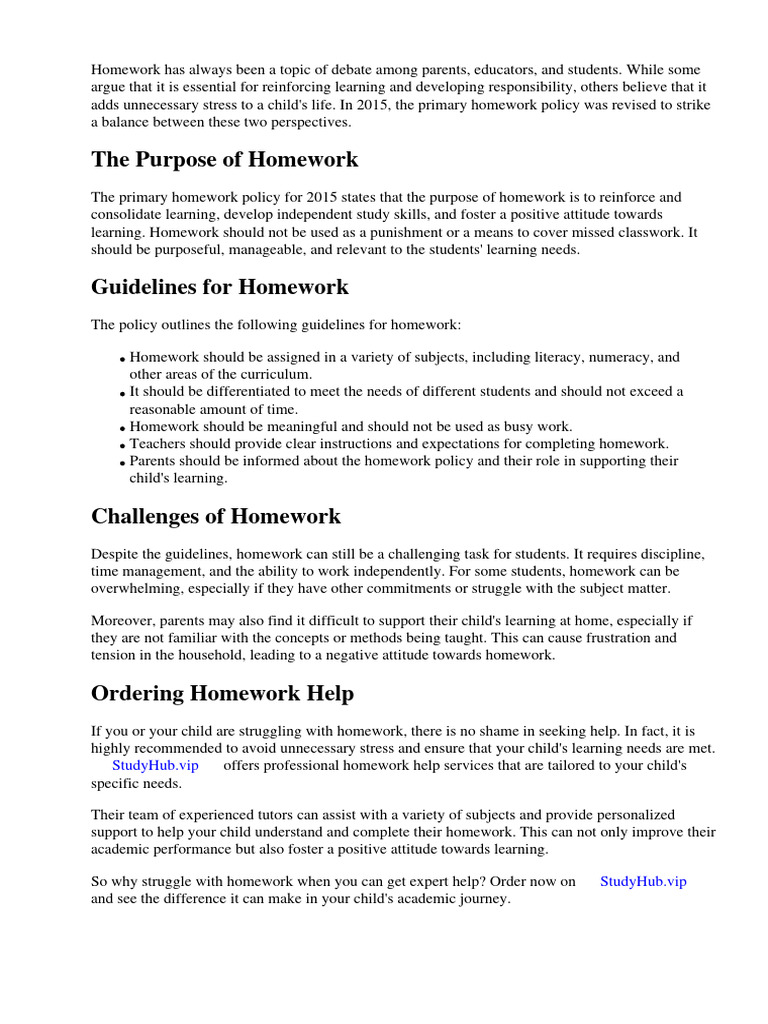 homework-policy-primary-2015-pdf-homework-teachers