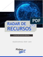 Newsletter Captação de Recursos - Ediçao Especial-FINEP