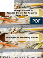 Principles of Preparing Stocks