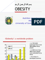 Obesity: Nutrition Department Medical School University of Sumatera Utara