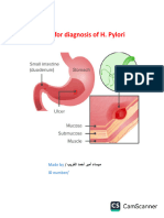 Tests For Diagnosis of H. Pylori: Made by ID Number