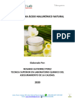 Manual Crema Con Acido Hialuronico Natural