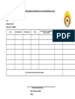 Formato de Asistencia Semanal de Aspirantes de La Vi CD Departamental Ica