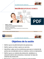 Sesion 1 - Administracion de Operaciones - UC