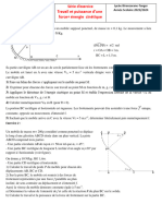 Serie Travail Et Puissance D'une Force