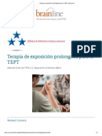 Terapia de exposición prolongada para el TEPT _ BrainLine