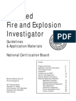 NAFI Fire Investigator