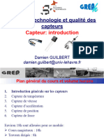 Cours - Introduction Capteur