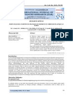 Porte Folio Des Competences Pratiques Du Resident en Chirurgie Plastique Au Maroc