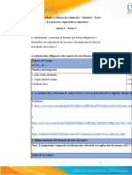 Anexo 1 Tarea 2 Procesos Cognoscitivos Superiores 1