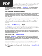 Homework Template Free