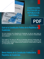 Constitución Política de La República de Guatemala