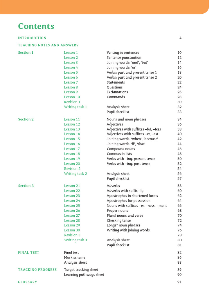 Section 1: Teaching Notes and Answers | PDF | Verb | Noun