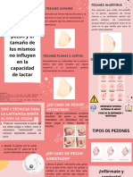 Brochure Catalogo de Spa Belleza Organico Rosa Blanco