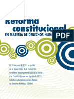 Folleto Reforma Constitucional DDHH
