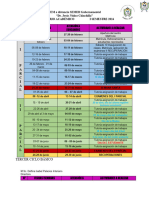 Calendario Académico SEMED I 2024