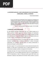 Las notaciones del canto "gregoriano"